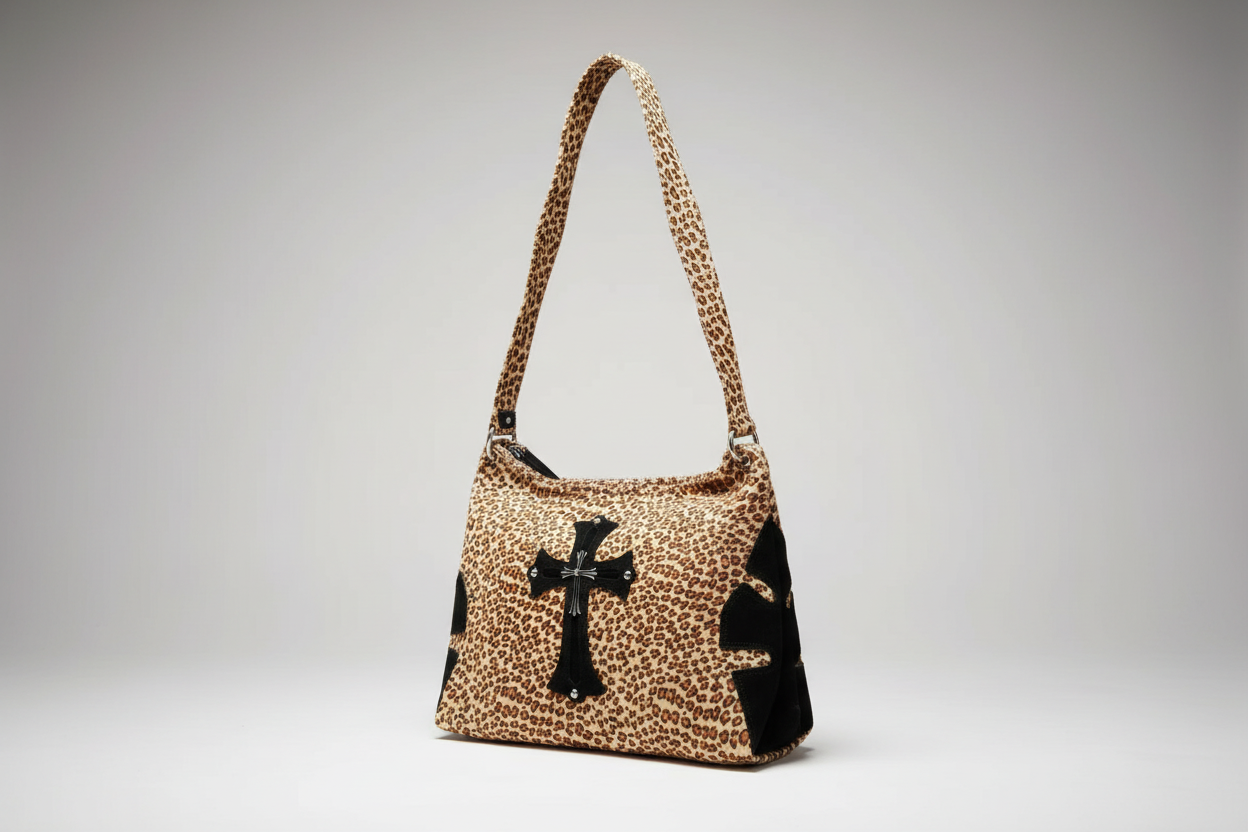 Archive black leopard Chrome  bag