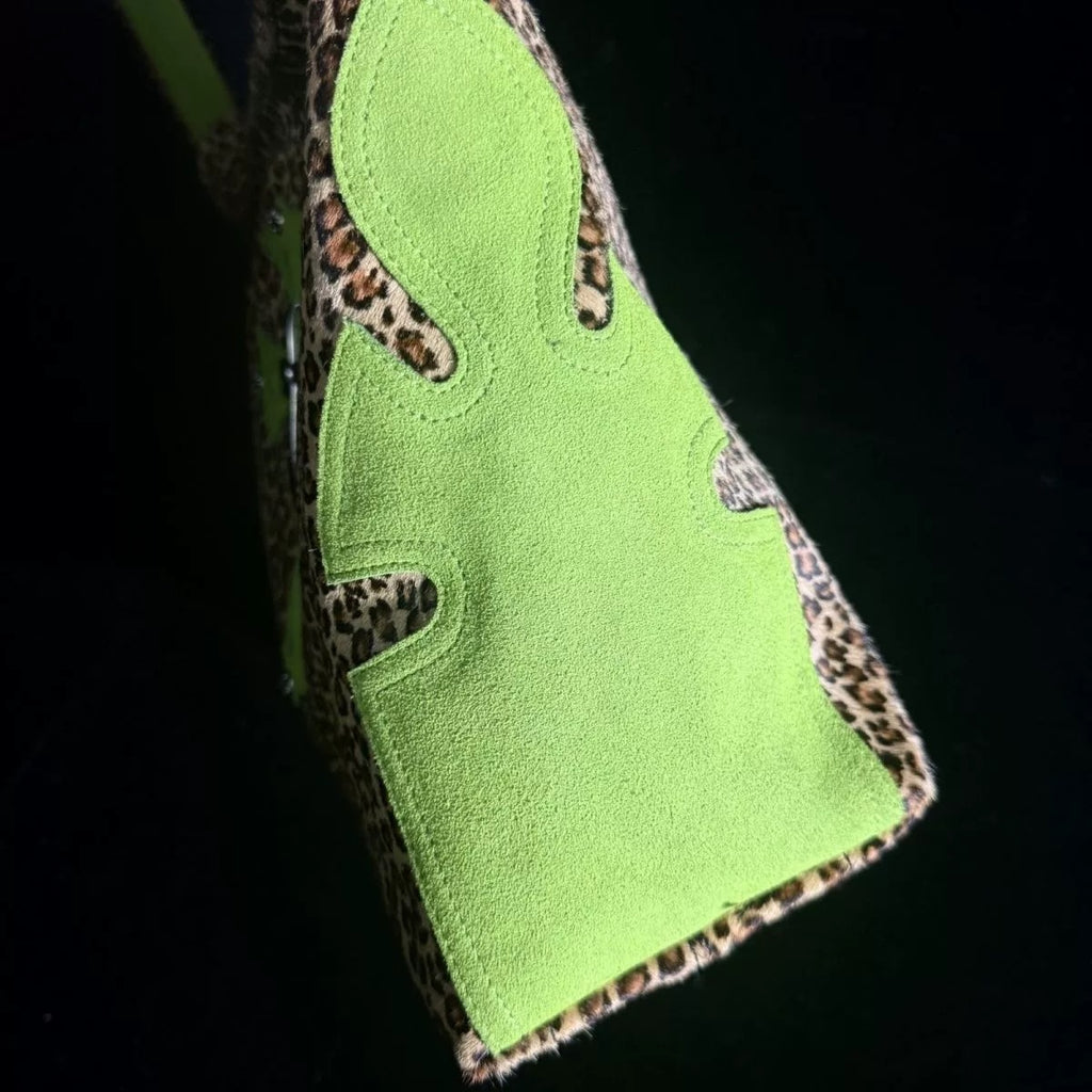 Archive green leopard Chrome  bag