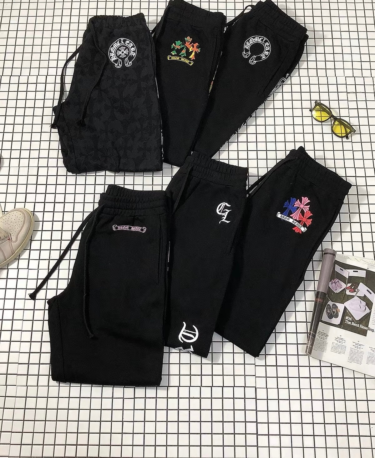 Chrome hearts sweats pants