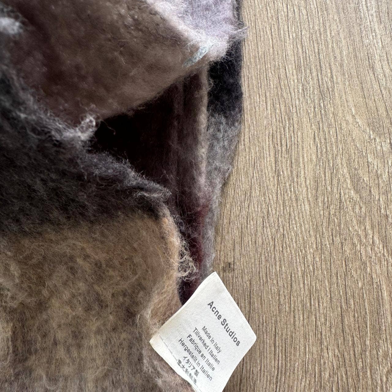 Acne studio 3rd print denim
