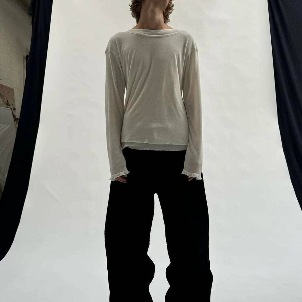No/Faith Studios black white T-shirts