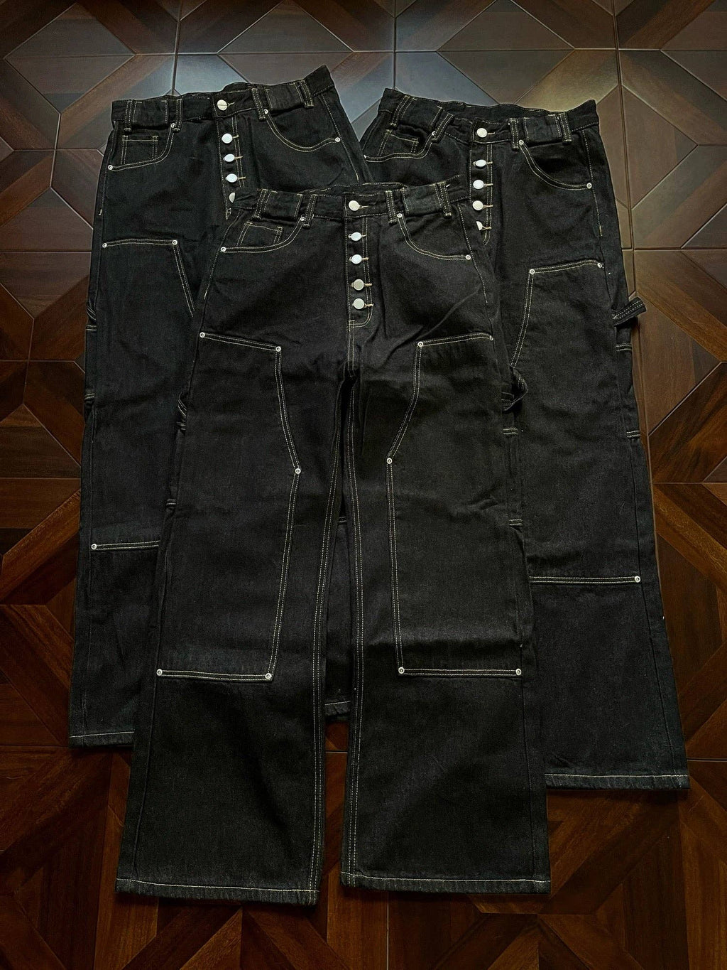 Archival Wide-Leg Carpenter Denim