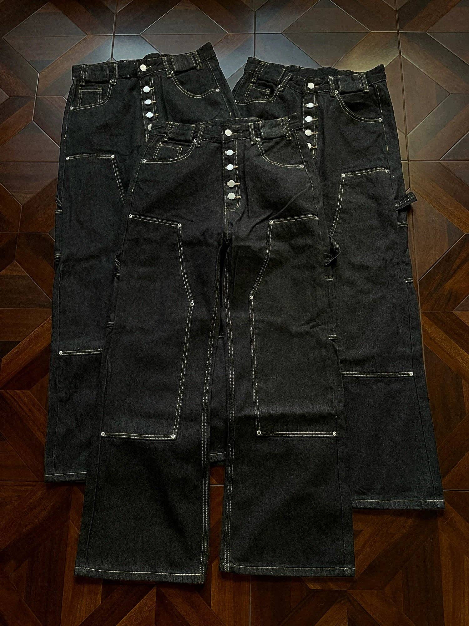 Archival Wide-Leg Carpenter Denim