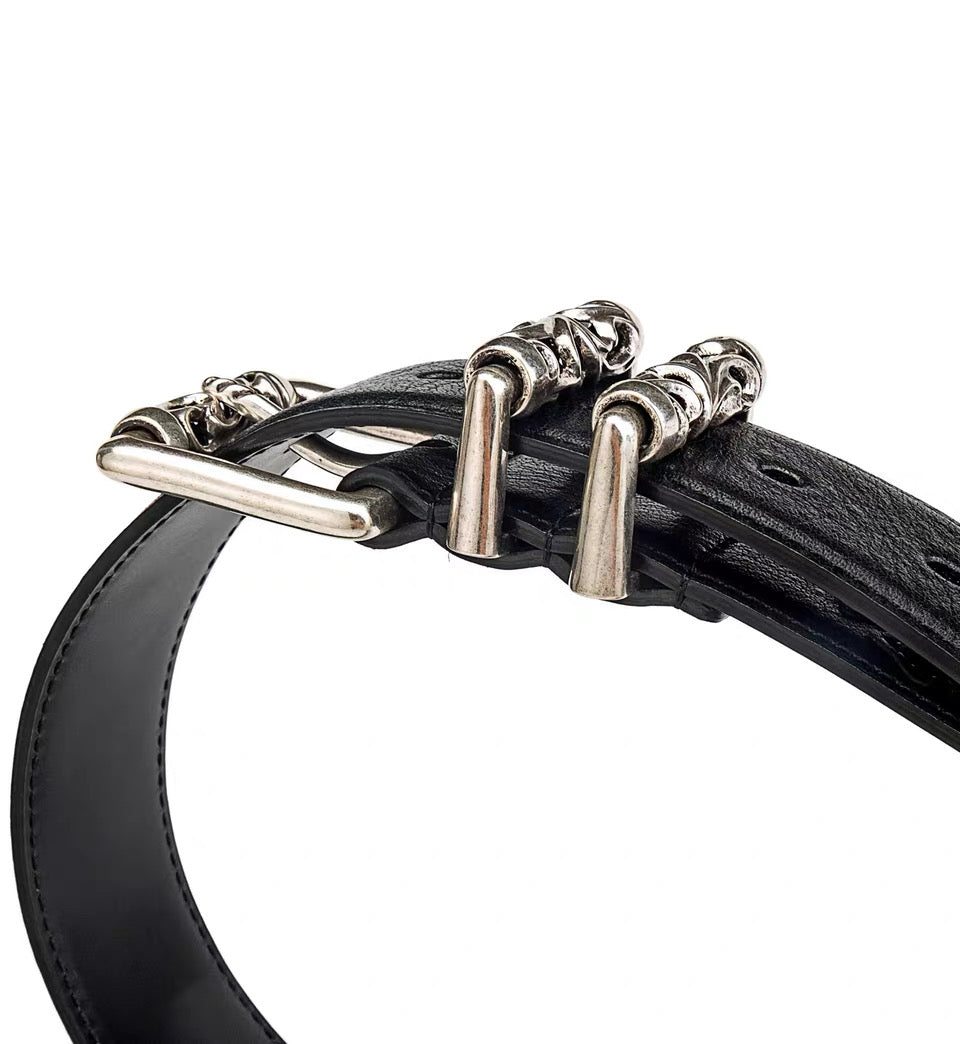 Chrome hearts double roller belt