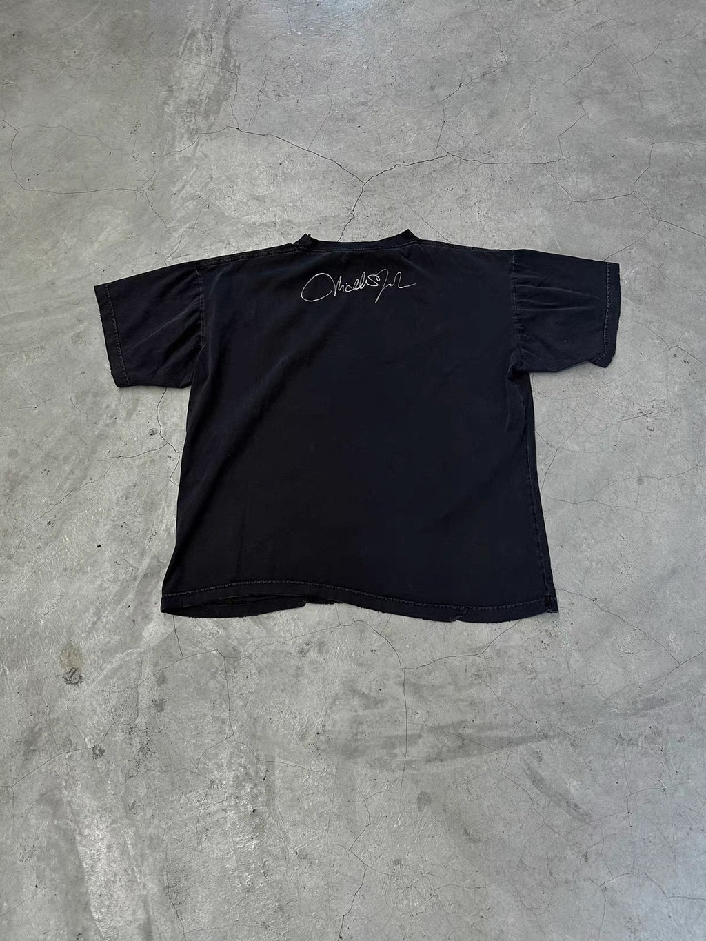 Black  Isabelle Huppert Portrait Tee – Grunge Cut Style