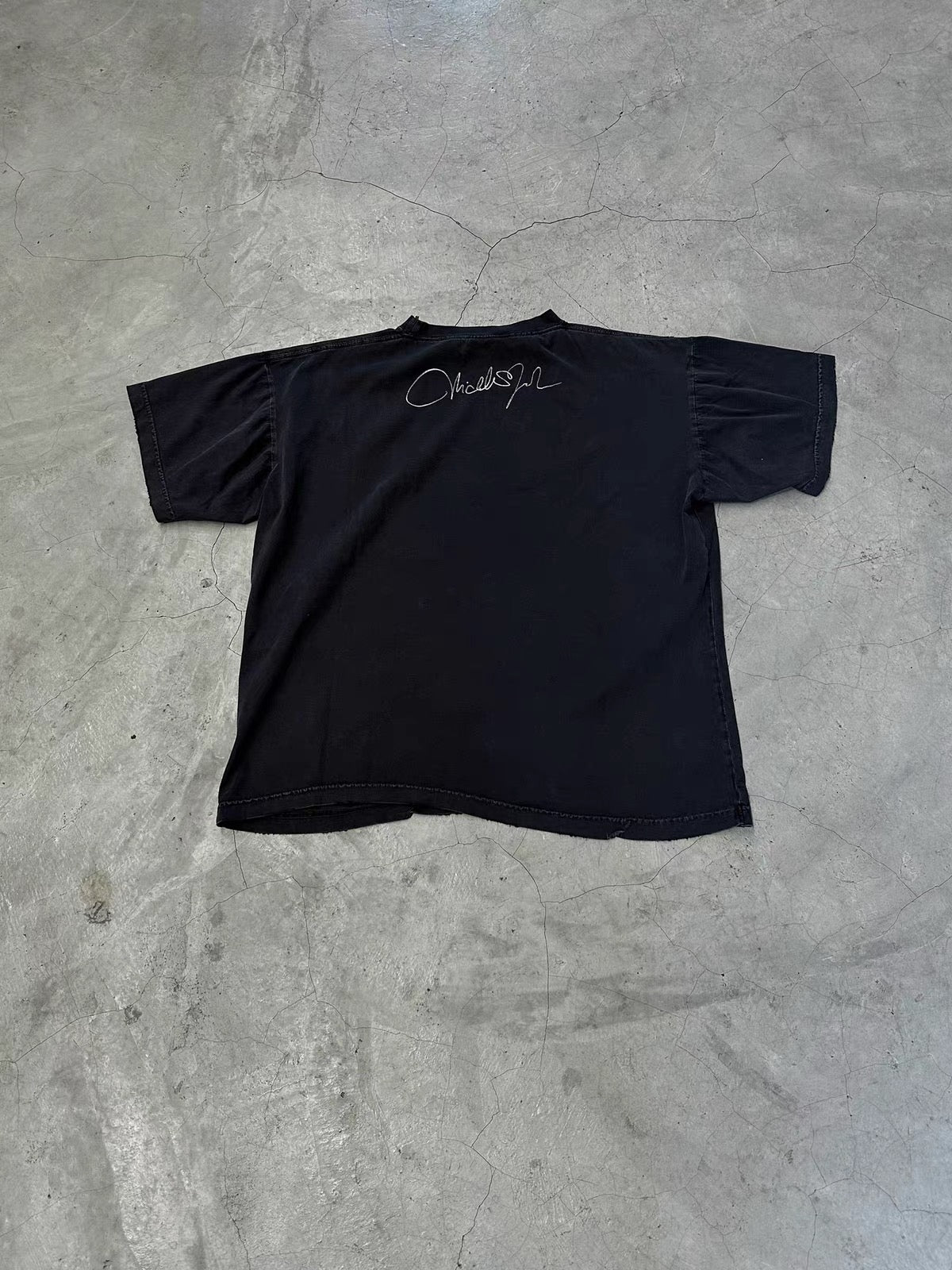 Black  Isabelle Huppert Portrait Tee – Grunge Cut Style