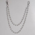 Crystal Rhinestone Double jeanchain