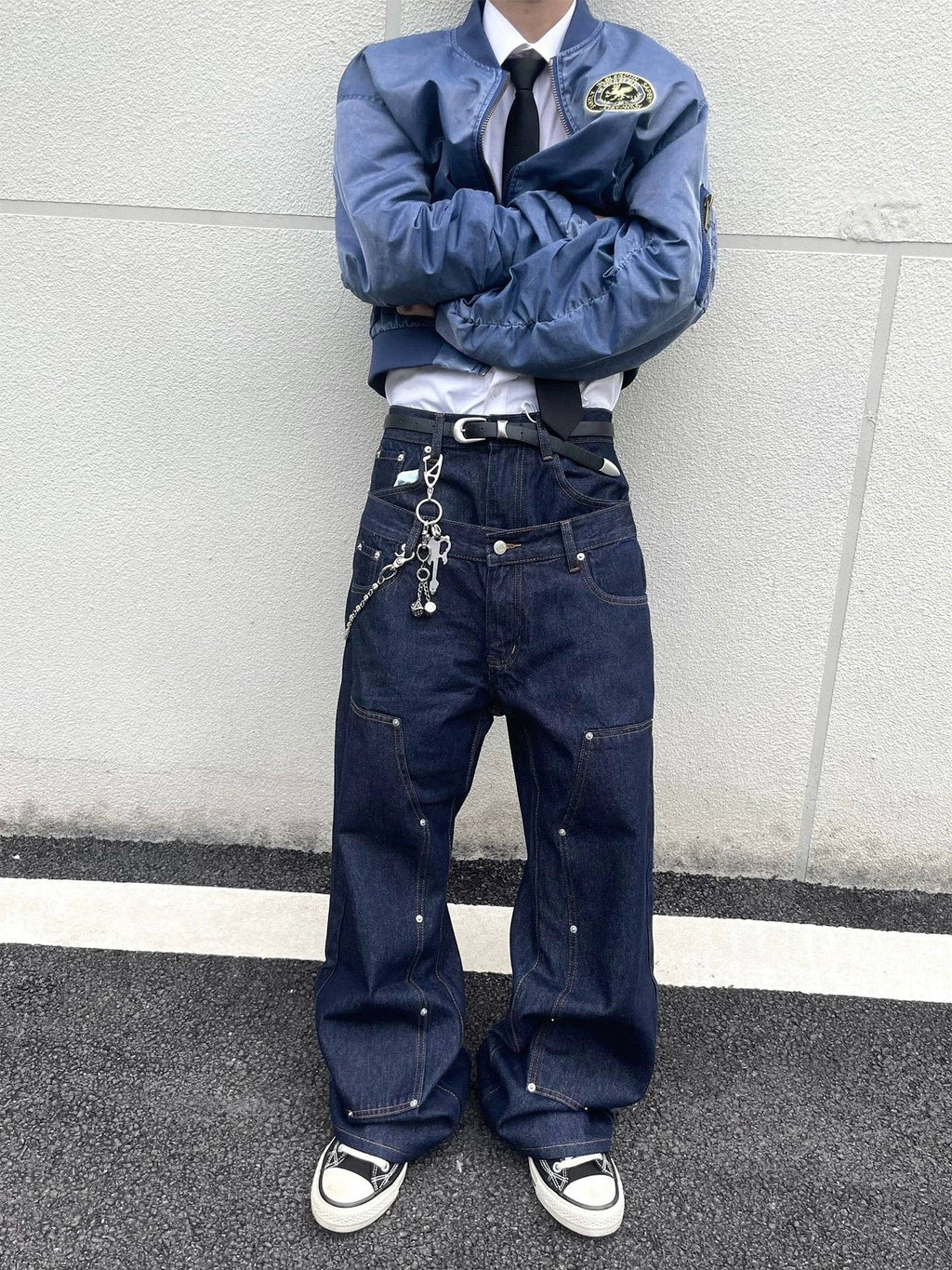 Archival Wide-Leg Carpenter Denim