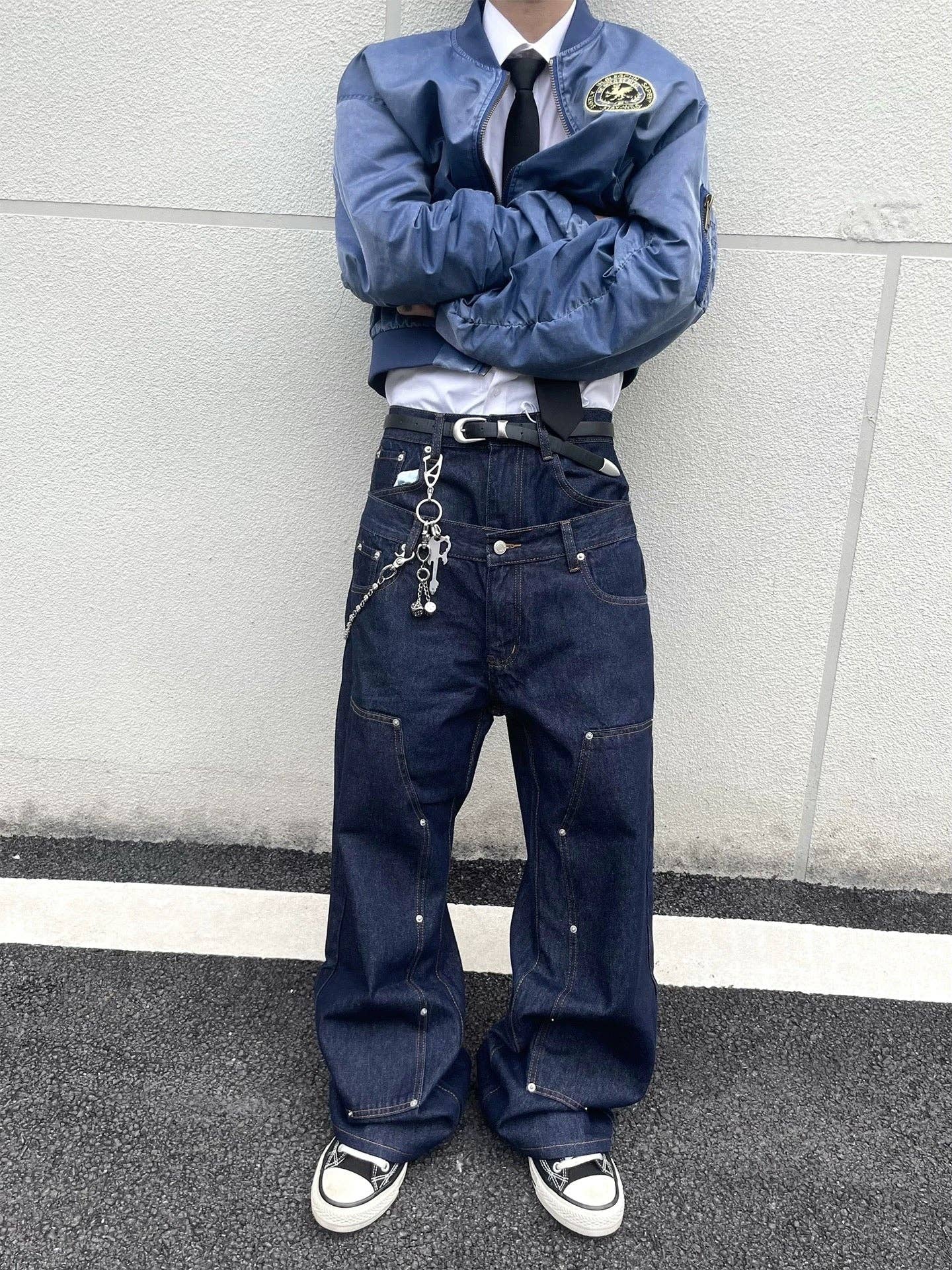 Archival Wide-Leg Carpenter Denim