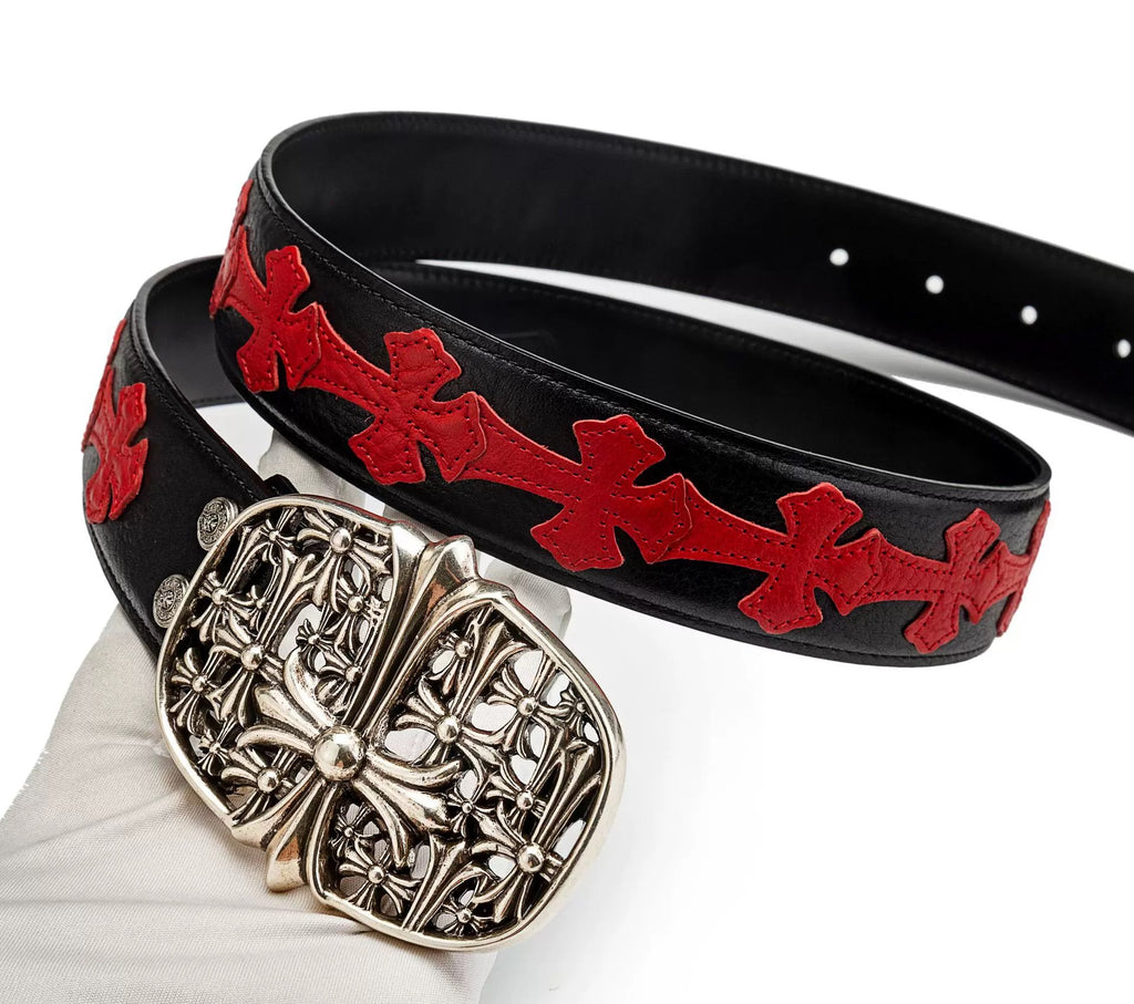 Chrome hearts cemetery belt