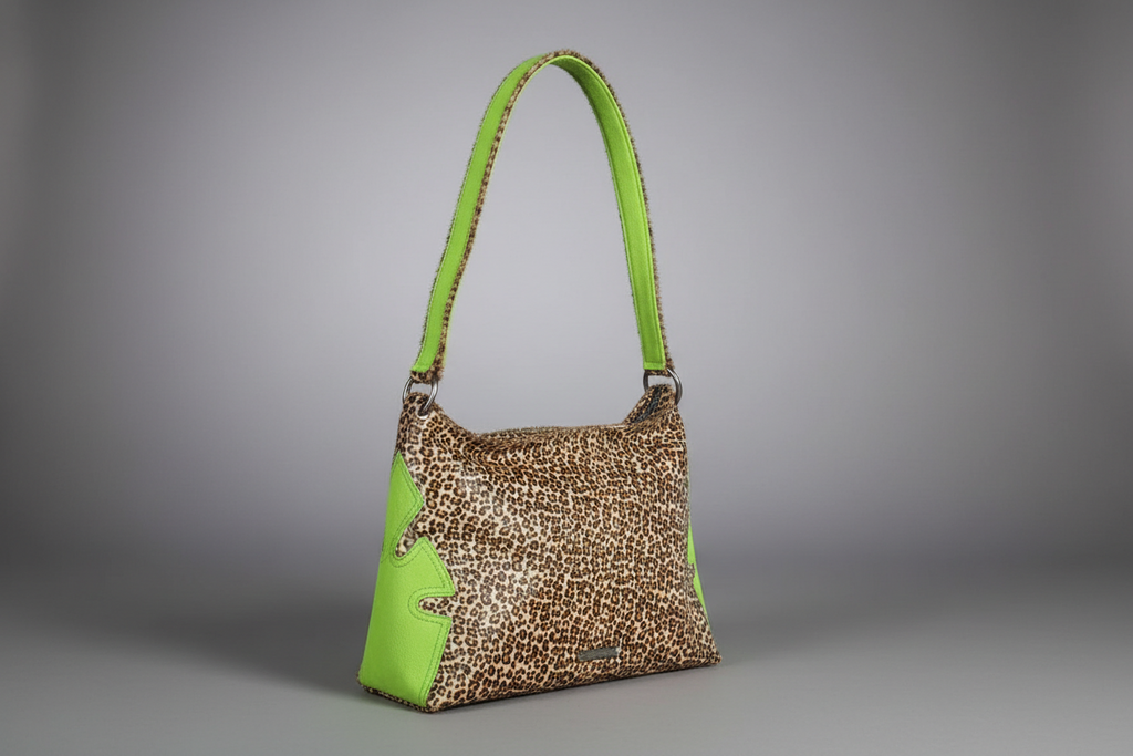 Archive green leopard Chrome  bag
