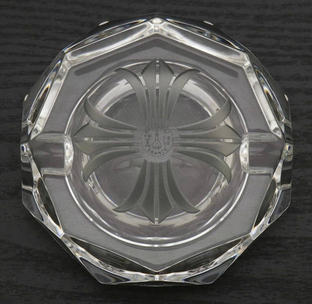 Archive Chrome baccarat glass ash tray