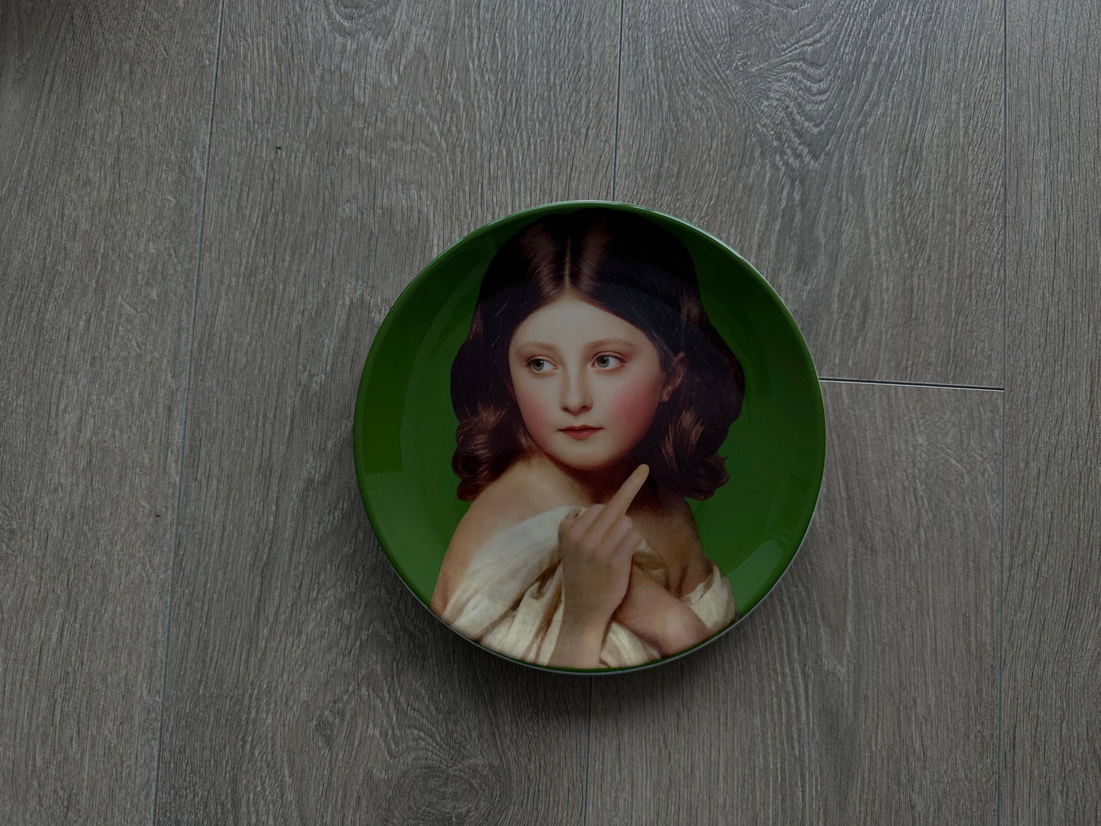 Decorative Plate Portrait Wall Art