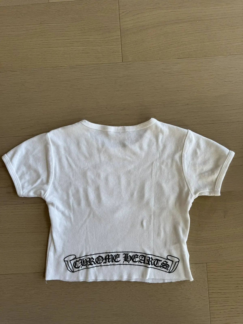 Archive Chrome "deadly doll" crop top