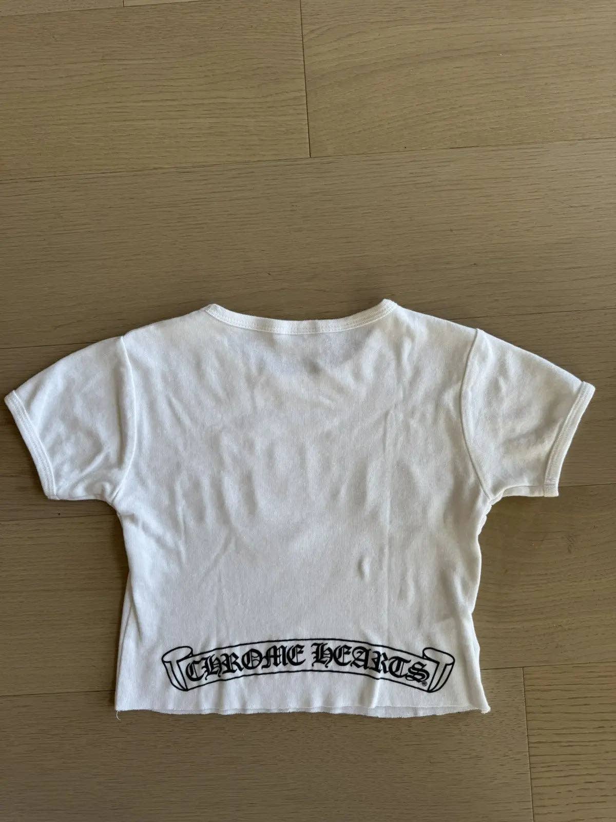 Archive Chrome "deadly doll" crop top