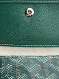 Green goyard bag