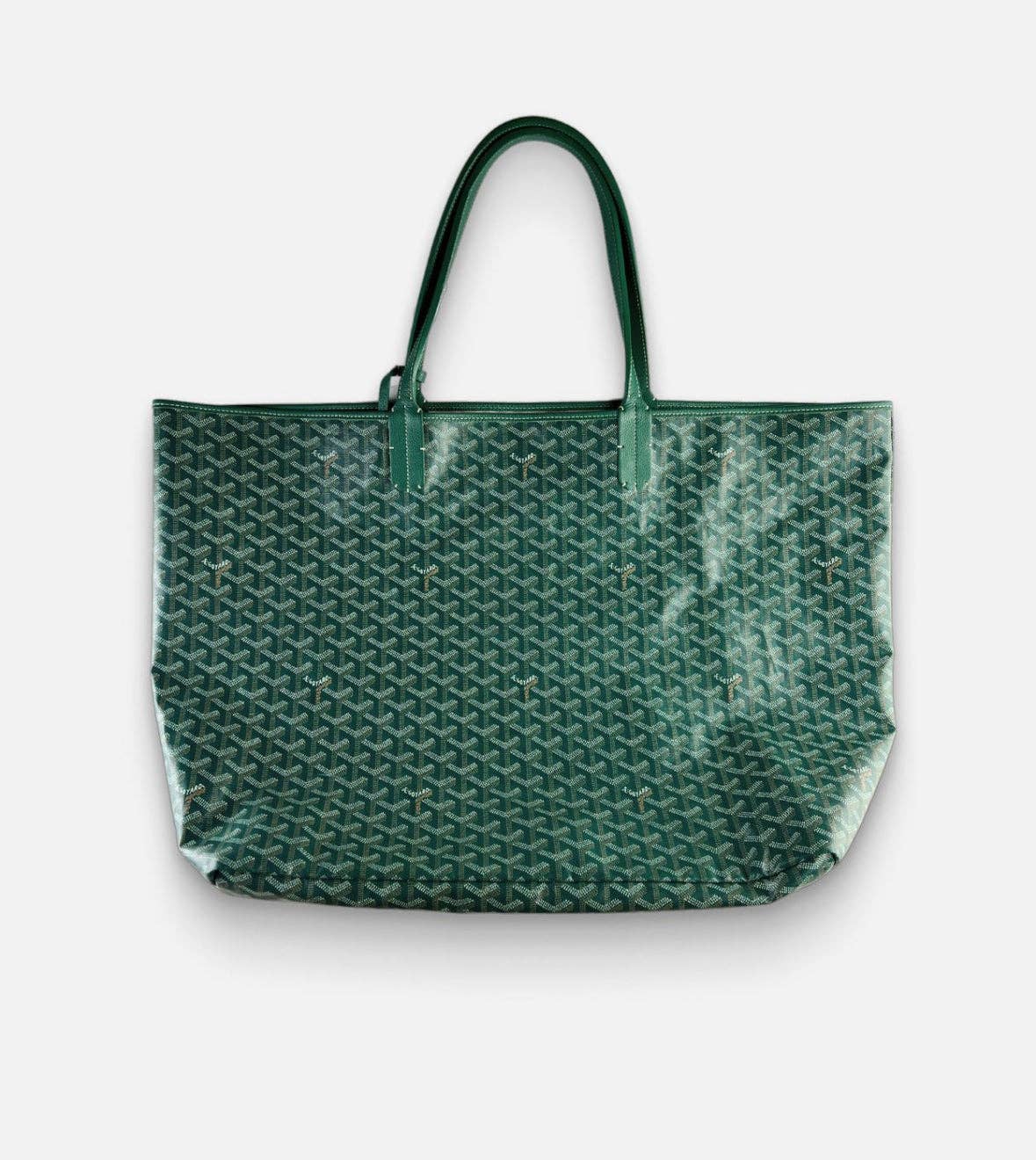 Green goyard bag