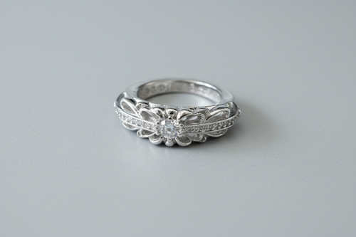 Archival chrome .925 rings