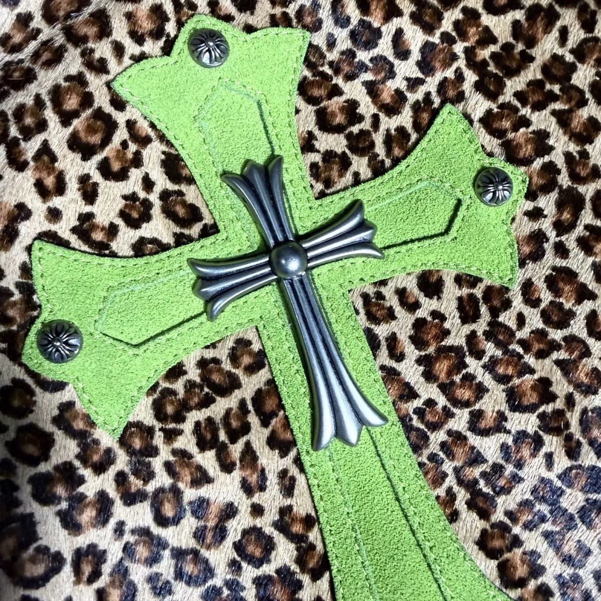 Archive green leopard Chrome  bag