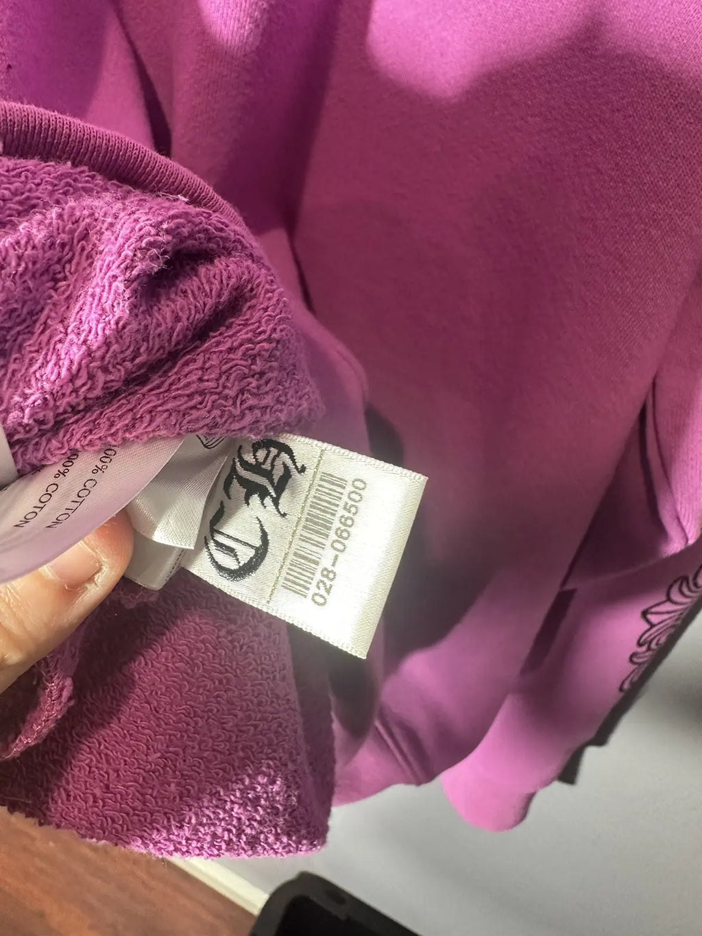 Pink chrome hearts crew neck - Private property 