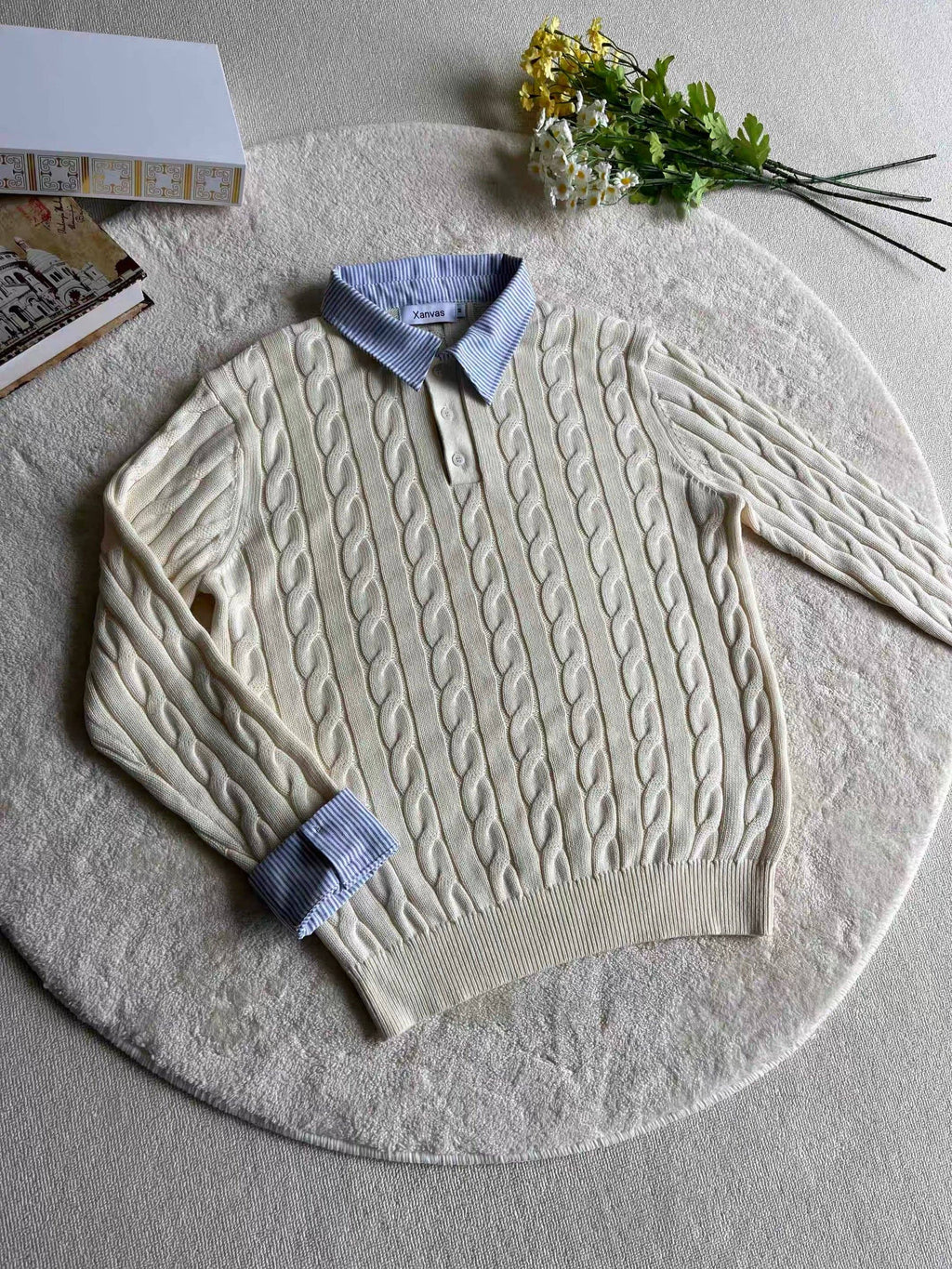 Layered Knit Sweater
