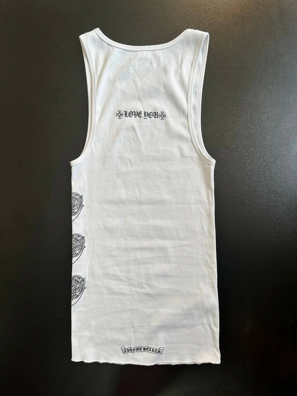 Archive Chrome "love you" tank vest