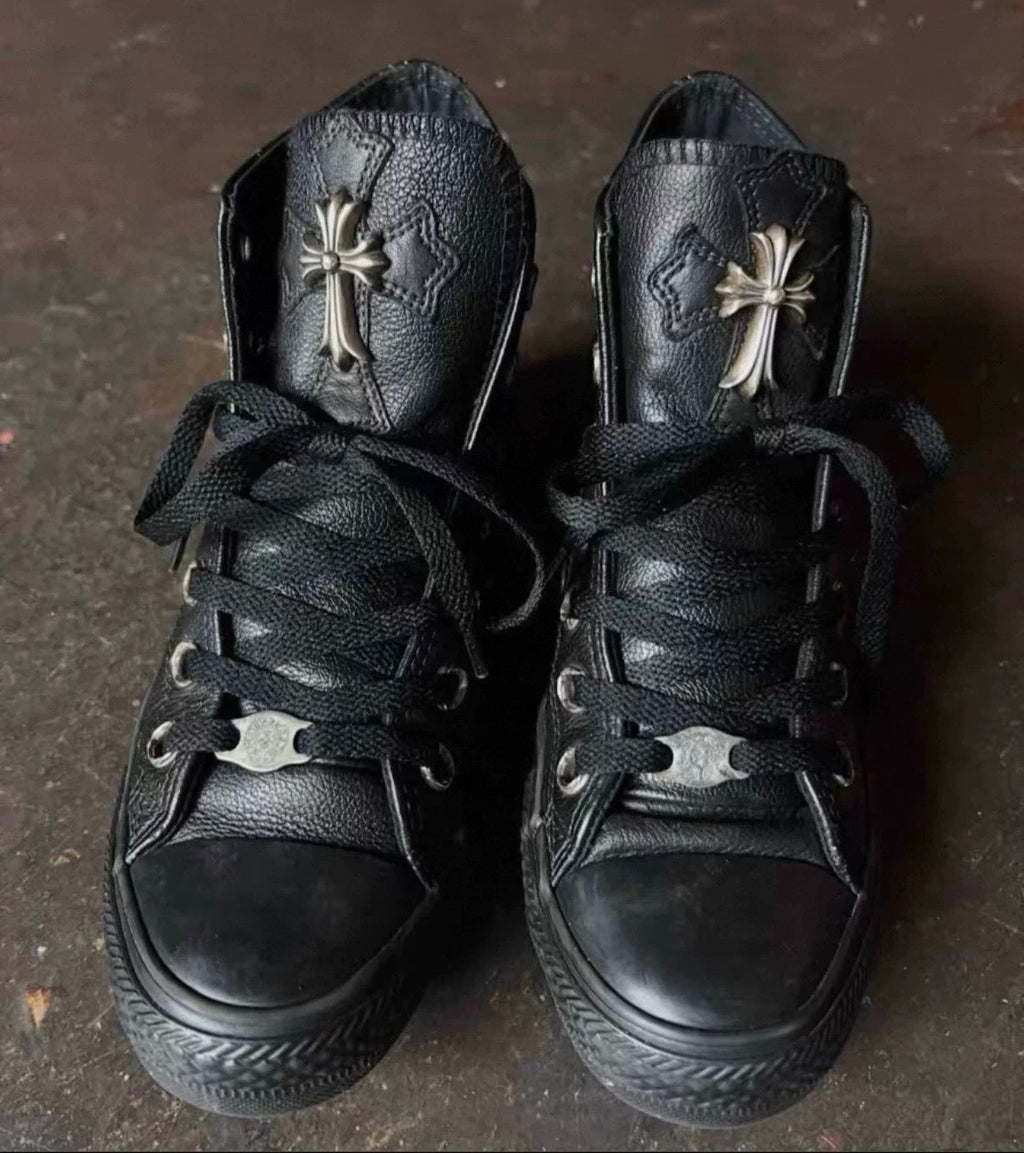 Archive noir Chrome Cross High-Top - Private property 