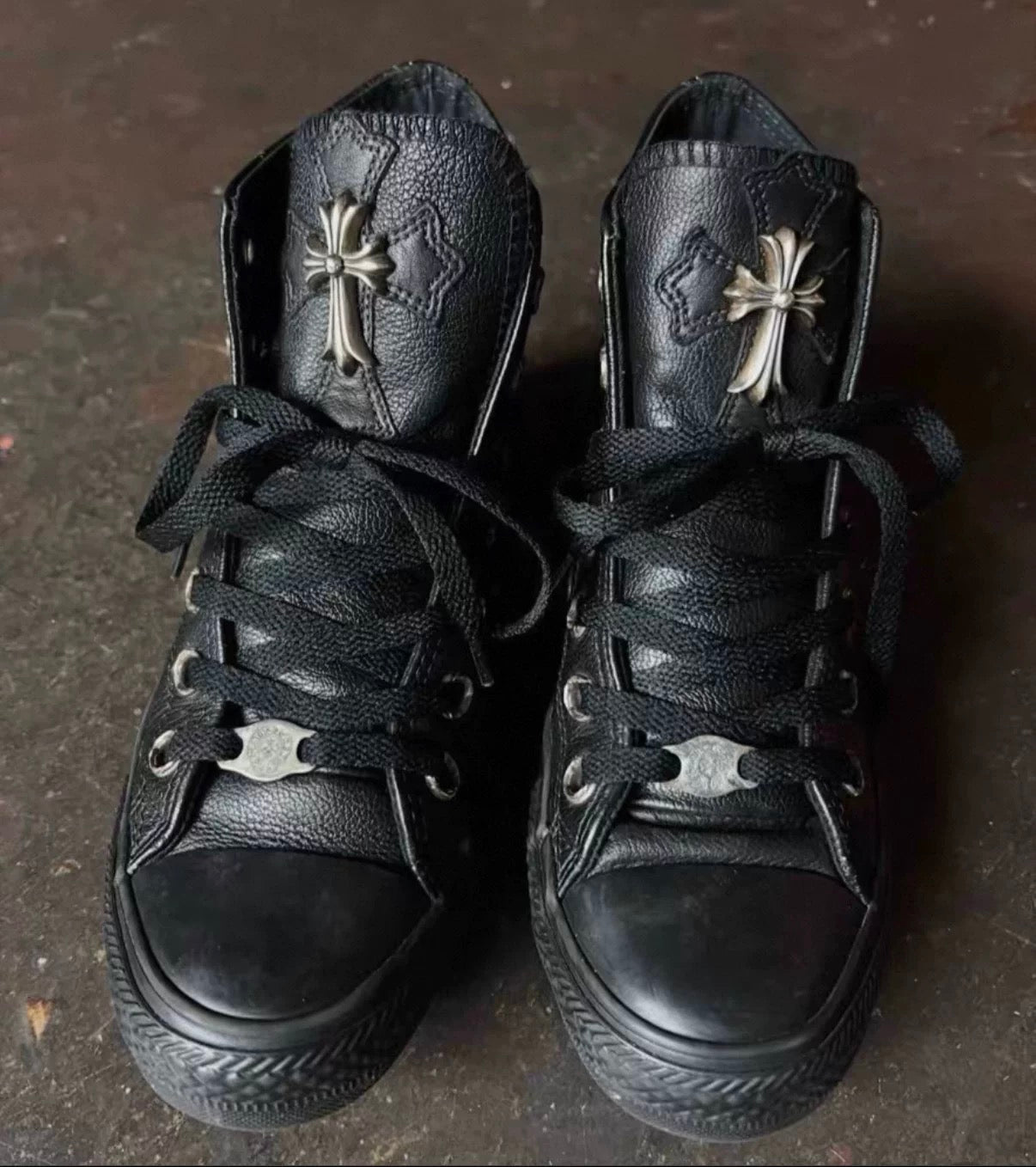 Archive noir Chrome Cross High-Top - Private property 