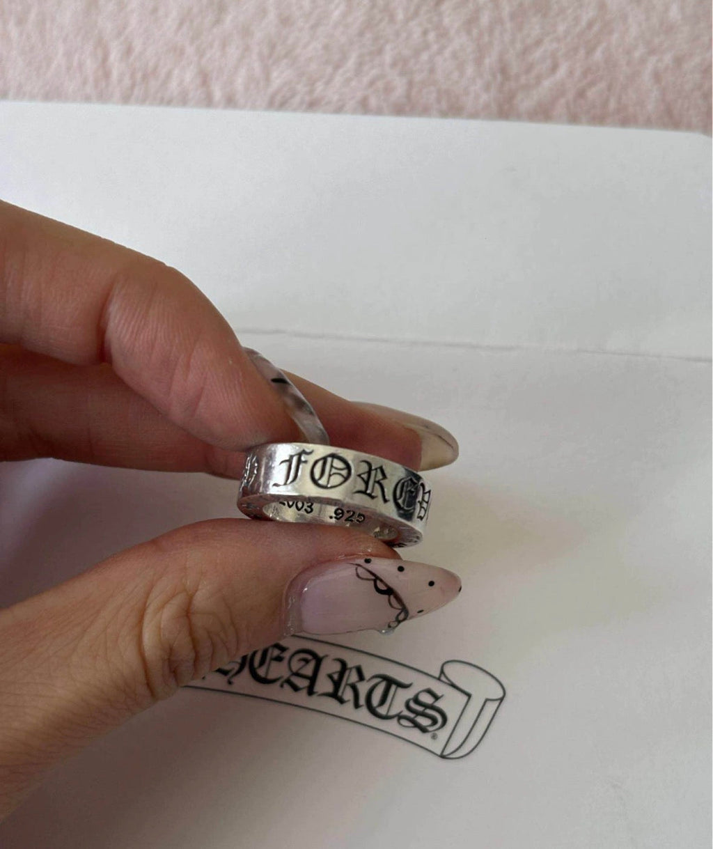 Archive forvever chrome ring - Private property 