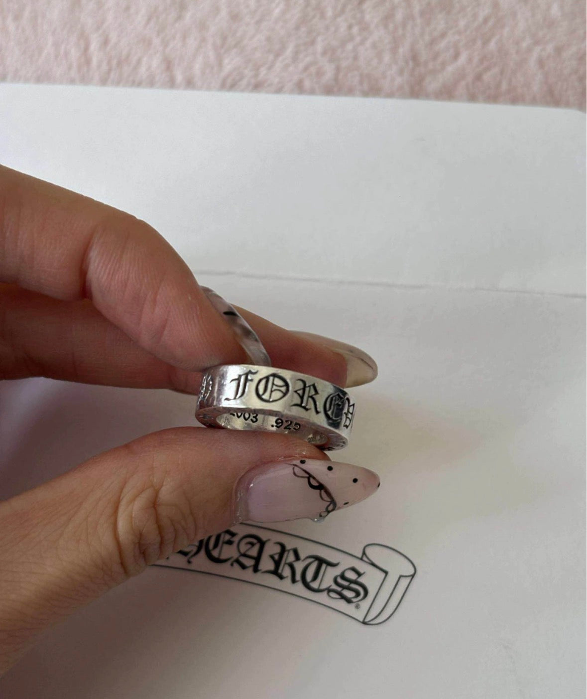 Archive forvever chrome ring - Private property 