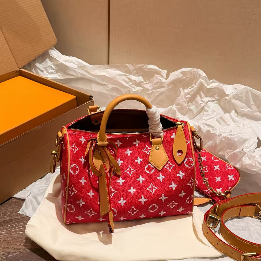 Archive monogram bag