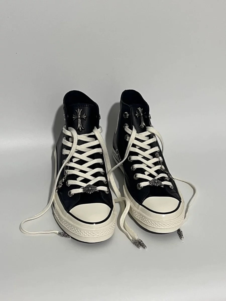 Archive Leather Chrome converse - Private property 