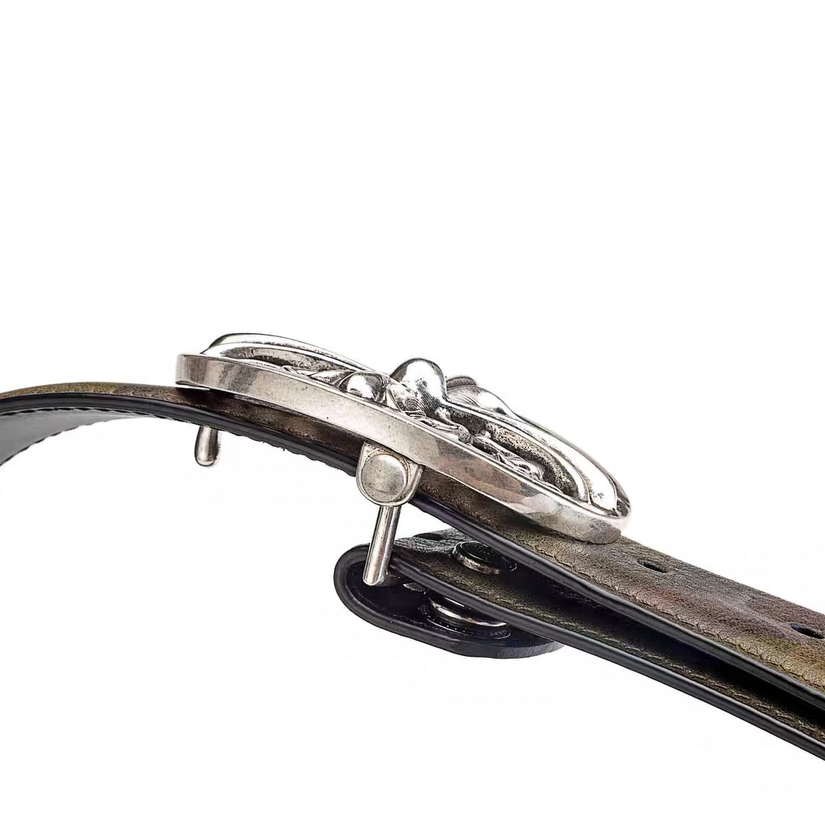 Classic Chrome hearts oval belt
