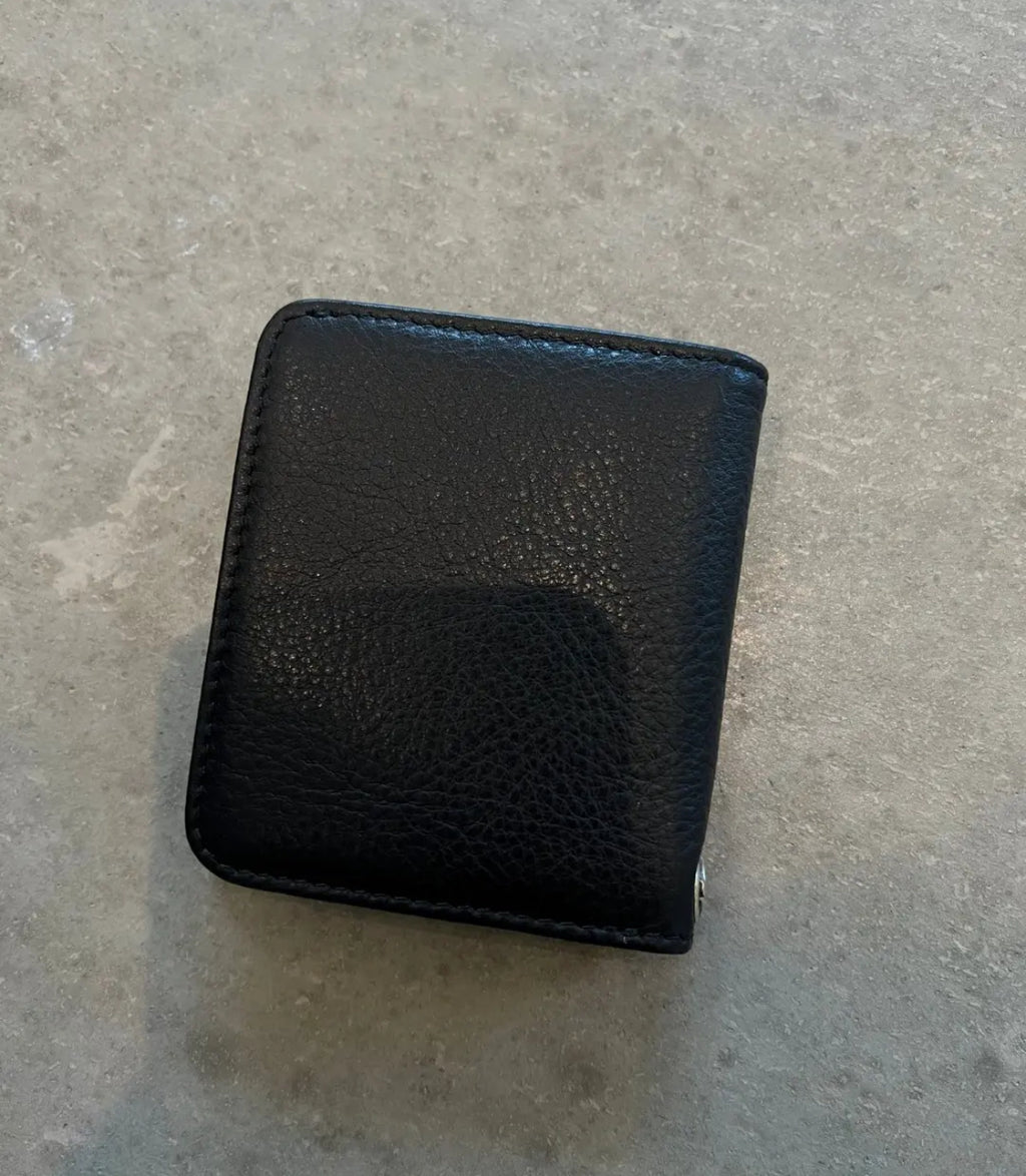 Chrome hearts rolling stone lip wallet bag
