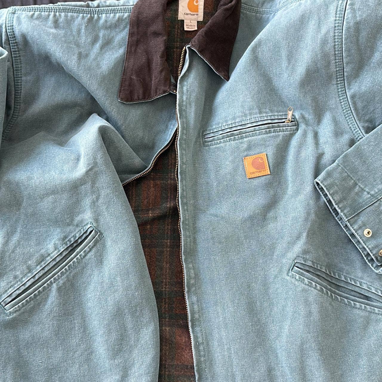 Carhart teal jacket