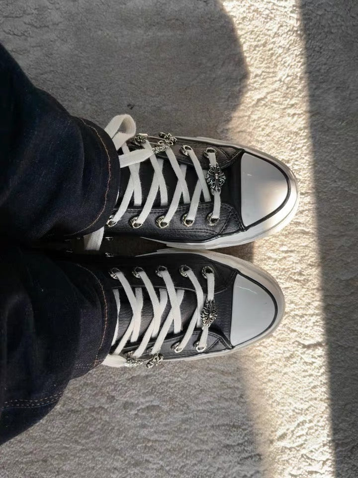 Archive Leather Chrome converse - Private property 