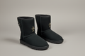 Black Chrome cross uggs