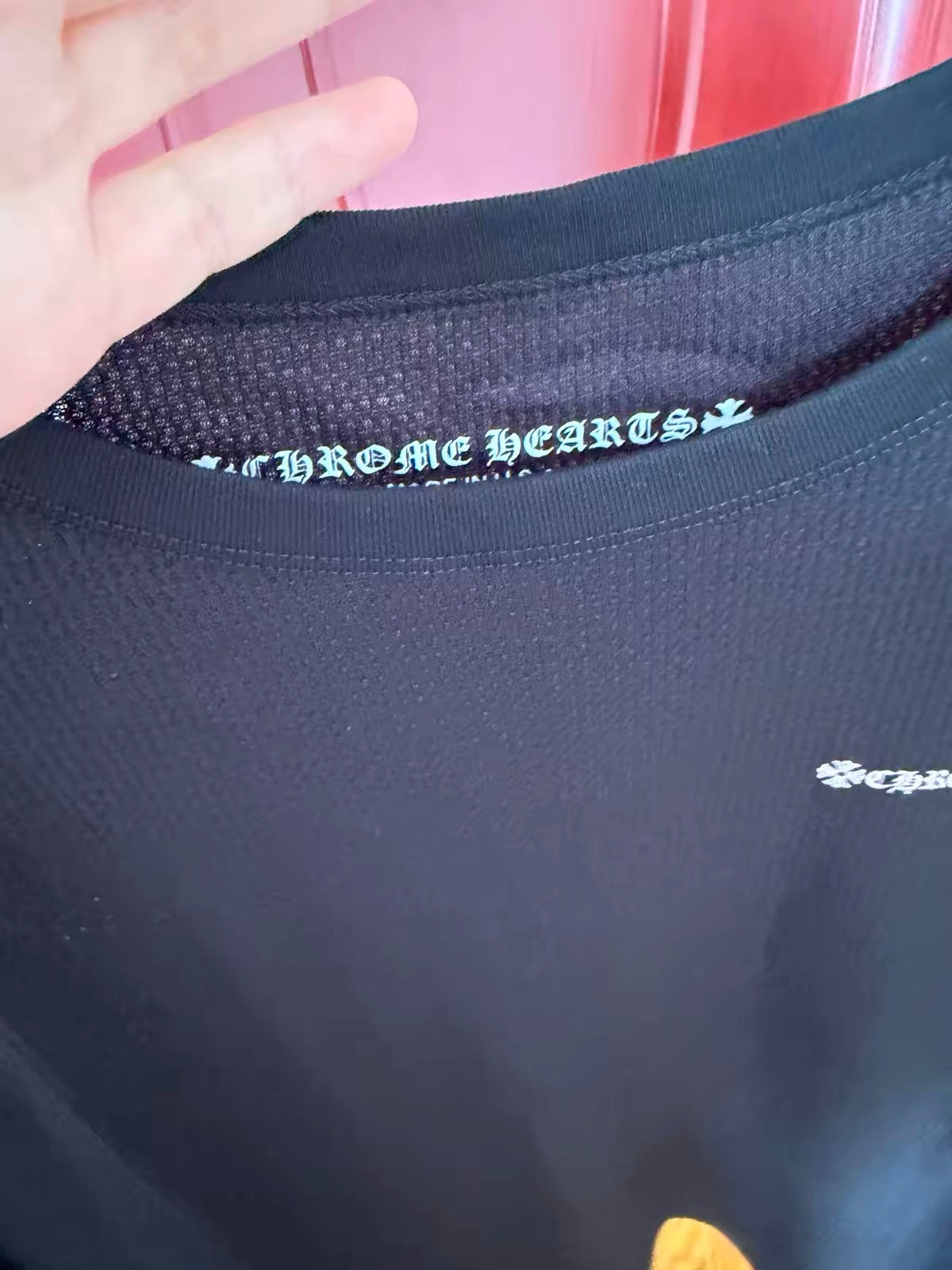 Chrome hearts purple sweater