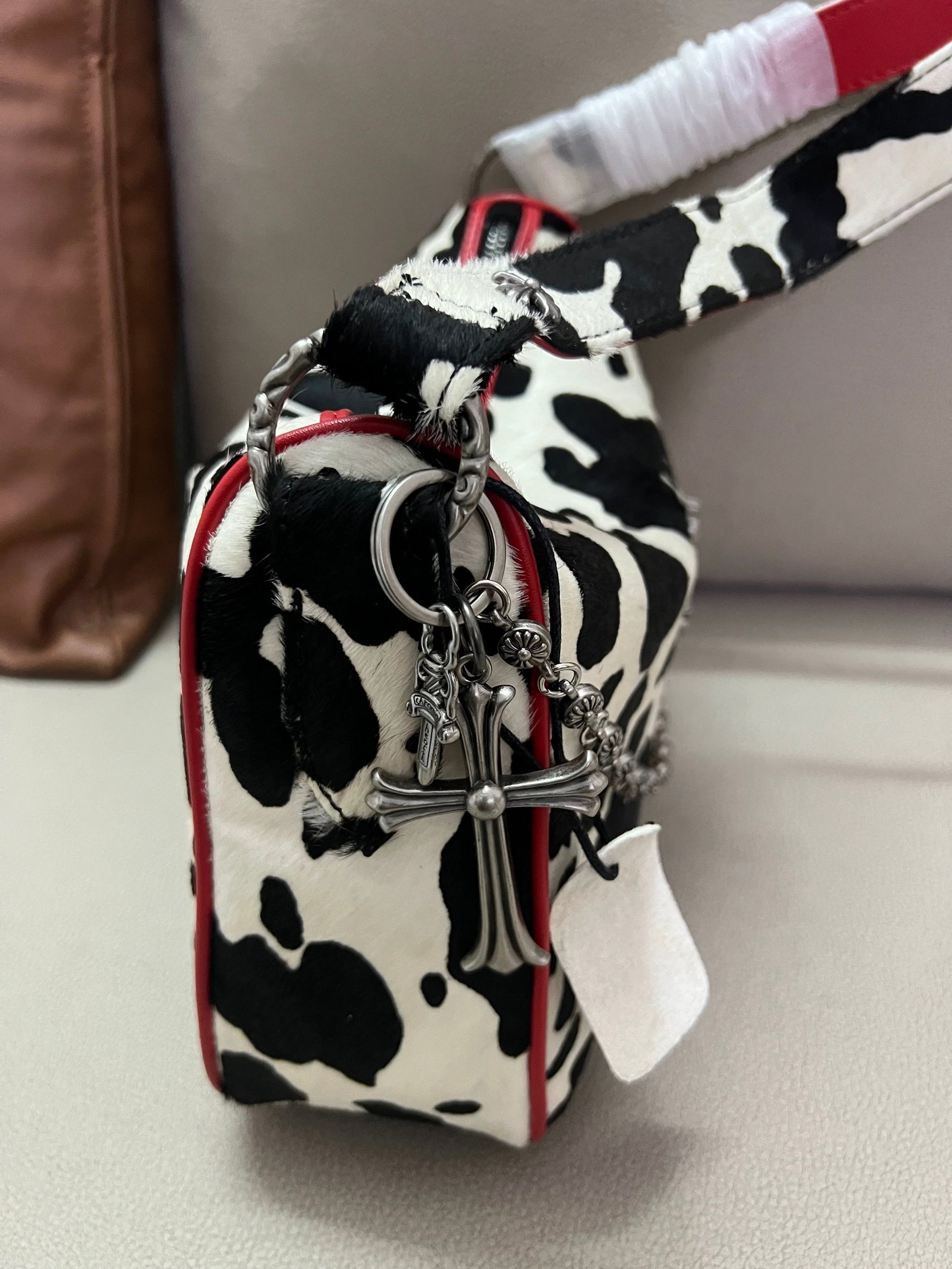 chrome cowhide bag - Private property 