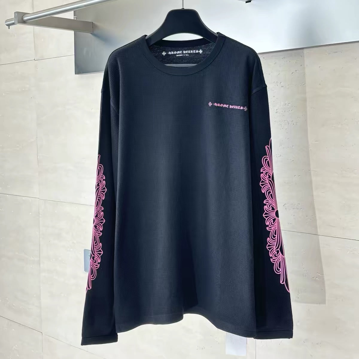 Chrome hearts purple sweater