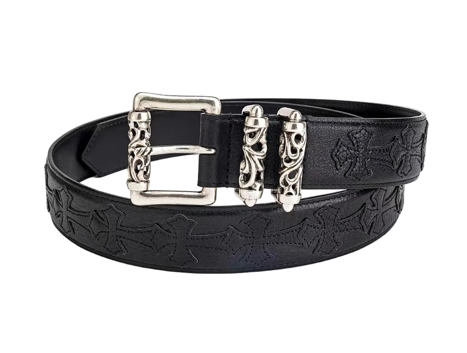 Chrome hearts double roller belt