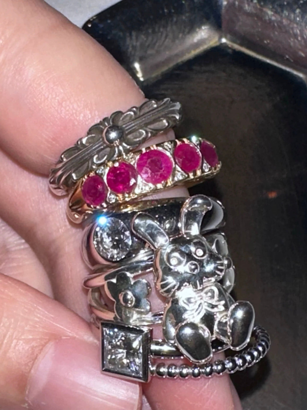 Heirloom Bunny Signet Ring - Private property 