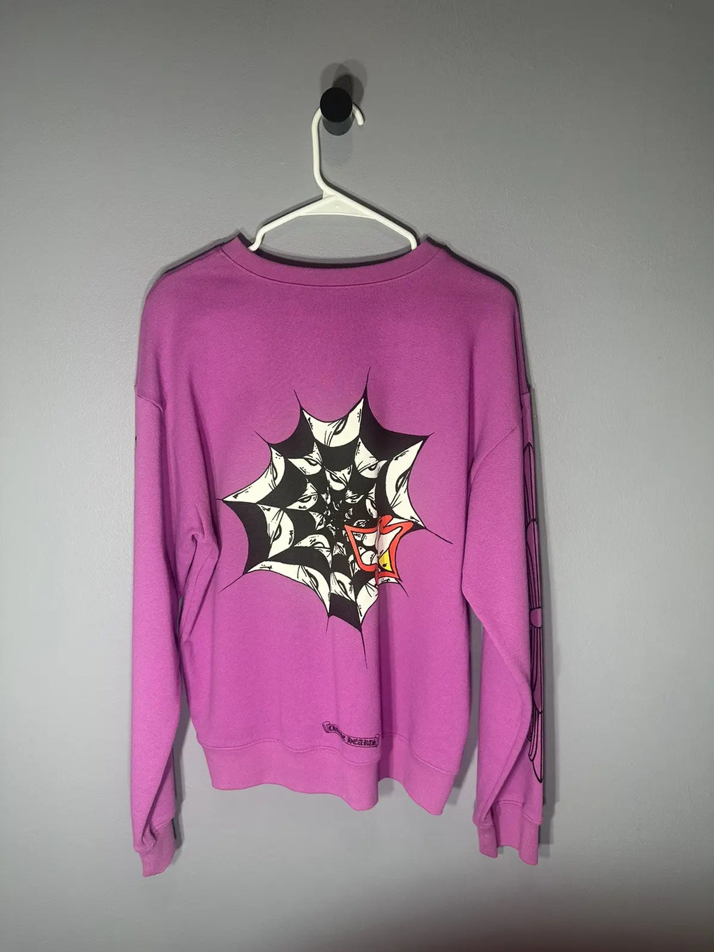 Pink chrome hearts crew neck - Private property 