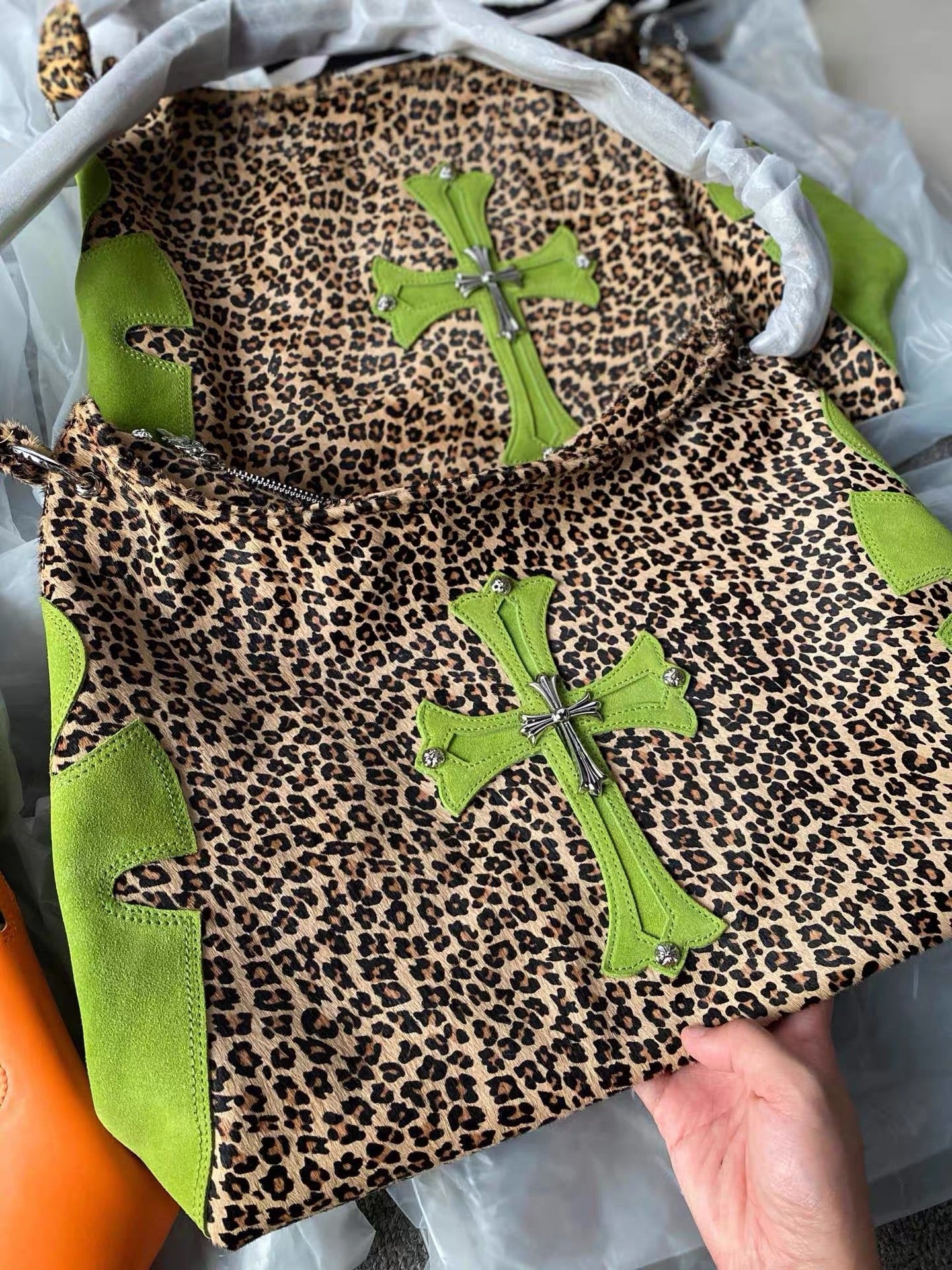 Chrome  Leopard bag - Private property 