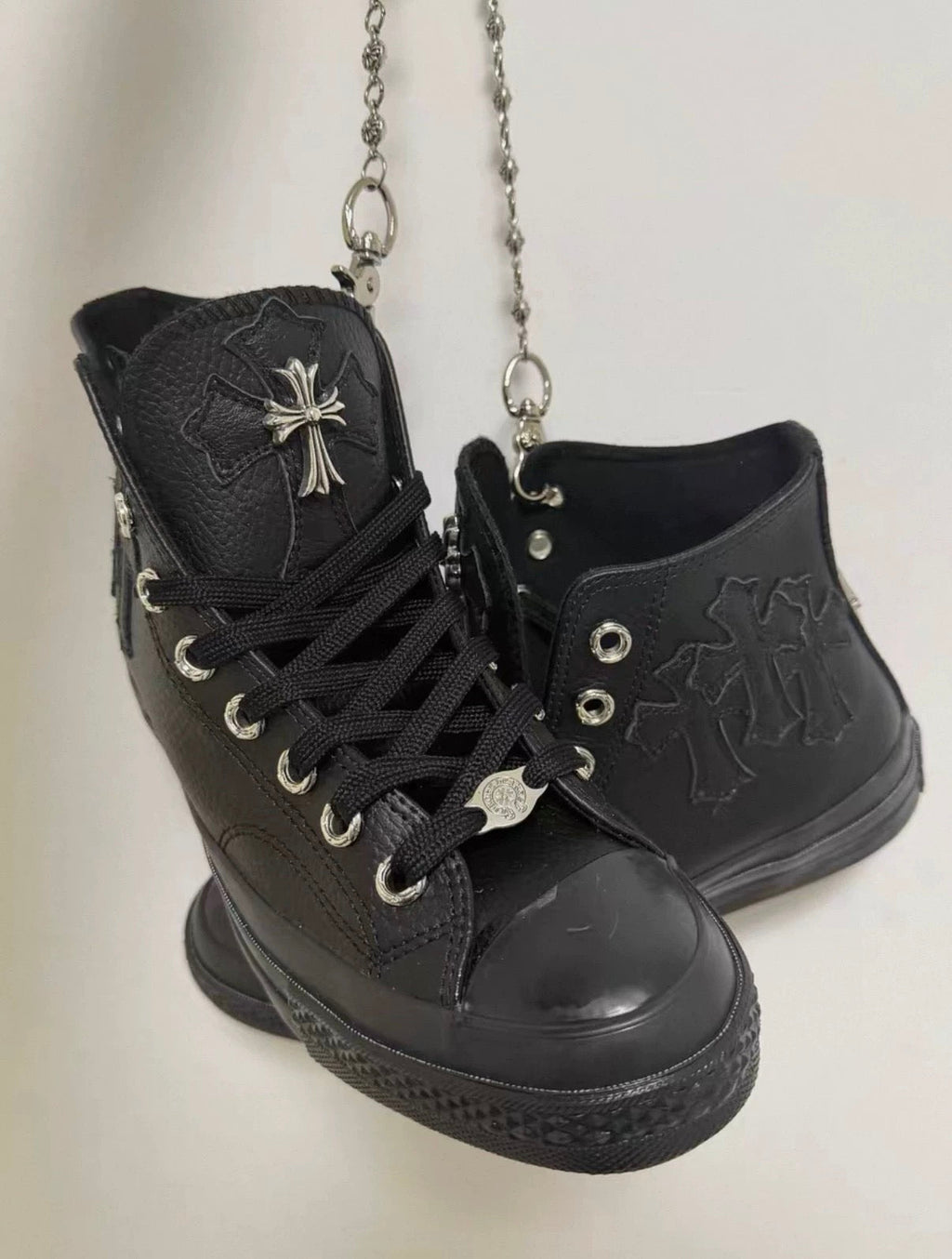 Archive noir Chrome Cross High-Top - Private property 