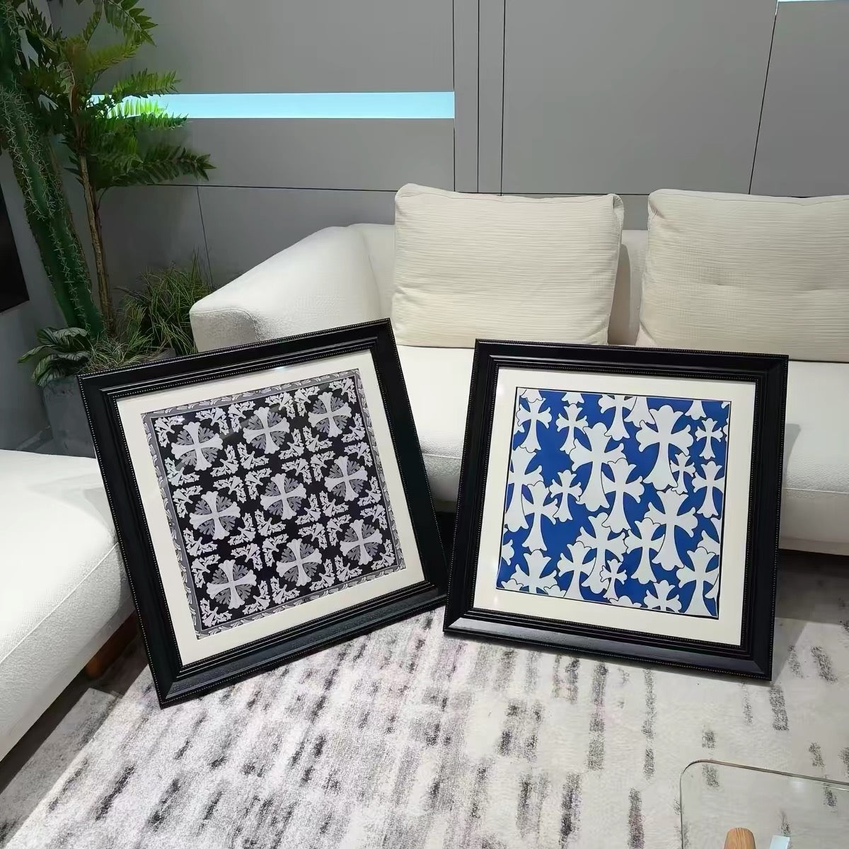 Chrome hearts wall art