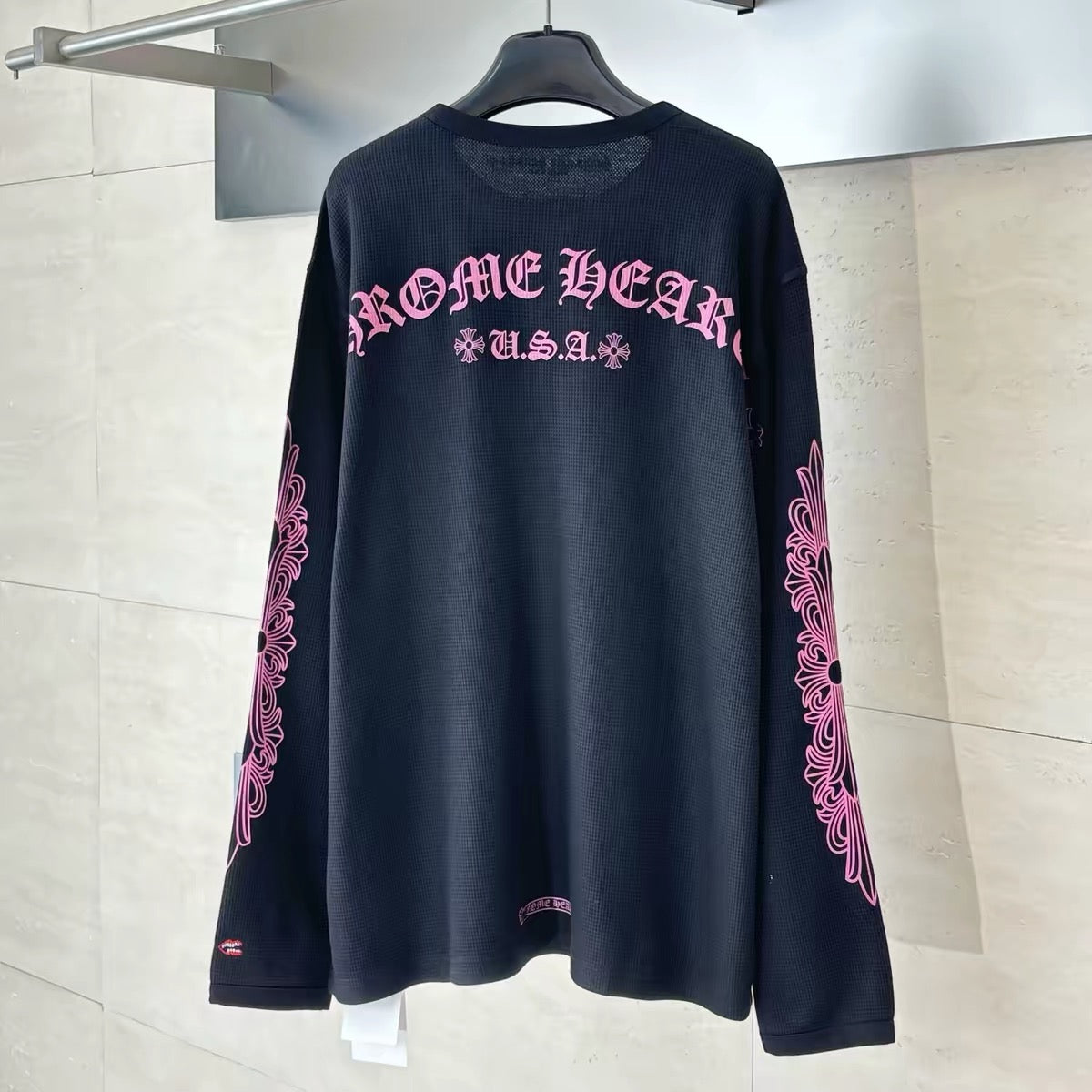 Chrome hearts purple sweater
