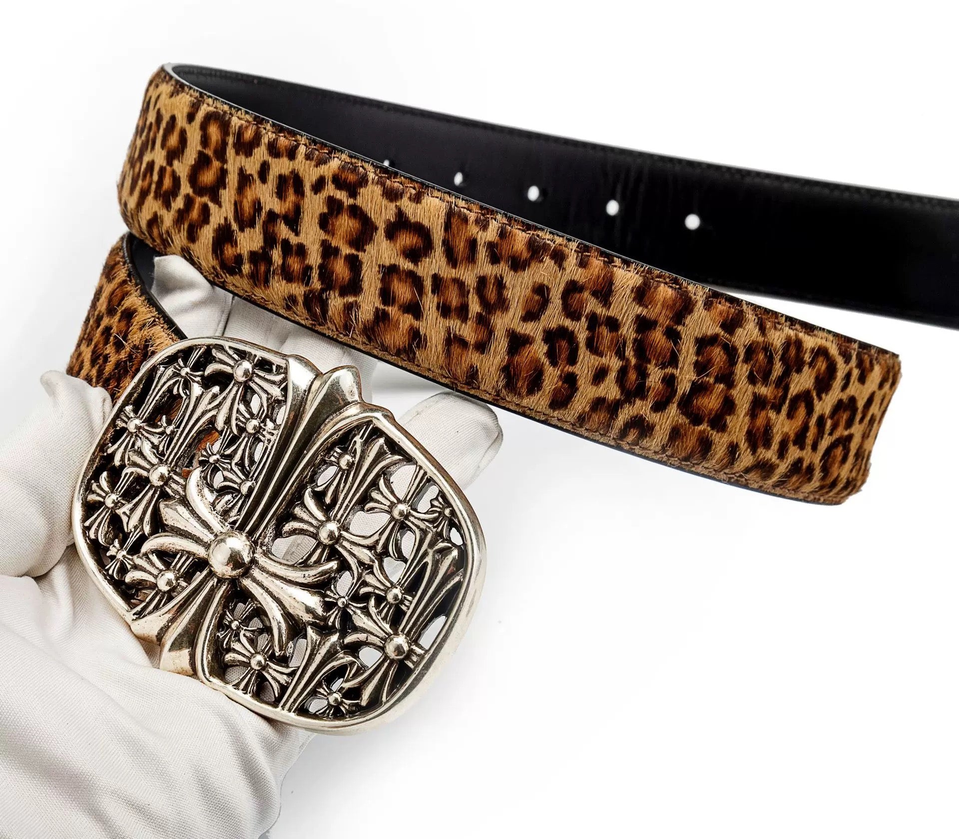 Chrome hearts cemetery belt