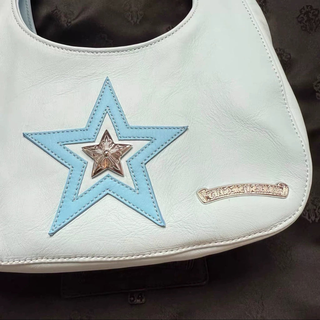 Archive blue chrome bag