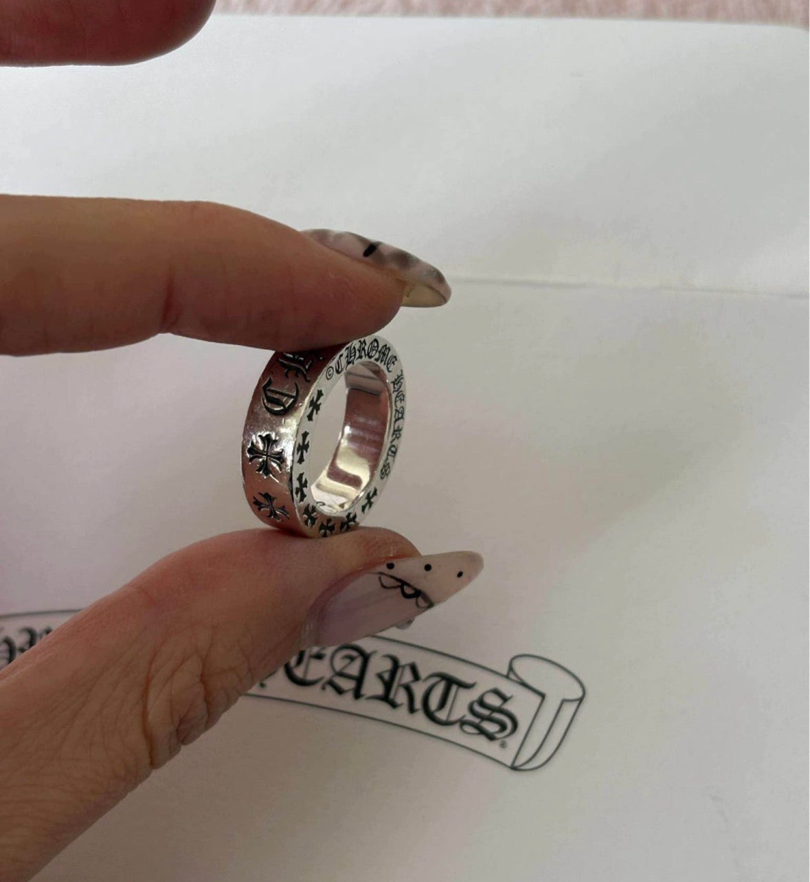 Archive forvever chrome ring - Private property 
